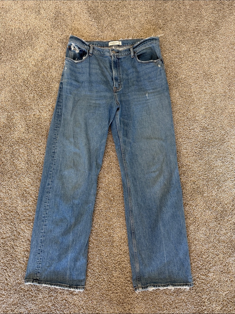 Abercrombie 90s Relaxed High Rise Jeans